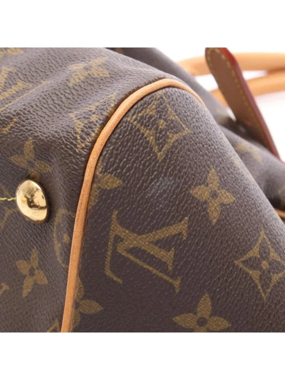 Louis Vuitton Handbag Tivoli GM Canvas Leather